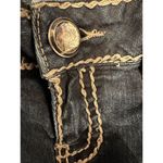 Soundgirl  Jeans Size 11 Dark Wash Rhinestone Button Boot Cut Y2K Western Photo 4