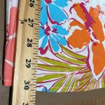 JustFab  size 3X retro cutout dress palm beach floral print kimono sleeves lined Photo 10