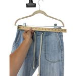 One Teaspoon Shabbies Jeans Womens XS Drawstring Boyfriend Distressed Light Wash Photo 5