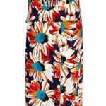 Joy Joy  floral‎ fringe top maxi dress small Photo 0