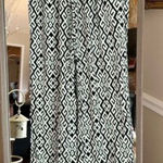 Crown & Ivy Drawstring Wide Leg Patterned Pants Size XS Casual Wear Photo 0