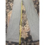 Femme Luxe Women's Gray Ribbed Knit Wide Leg Jumpsuit UK 10 V Photo 2