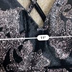 Lovely Day Velvet Black Sparkly Bodycon Semi Formal Dres Photo 1
