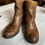Franco Sarto Genuine Leather Slouchy Ankle Boots - Distressed Women's Size 9 Photo 0