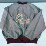 Vintage Las Vegas El Cortez Hotel Gambling Iridescent Green Embroidered Jacket Size XL Photo 8