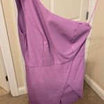 Indie Collection One Shoulder Purple Romper Photo 1
