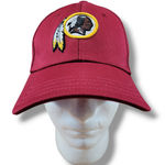 NFL Team Apparel Washington Redskins Hat OSFM Fitted Hat Football Cap Embroidery Photo 0