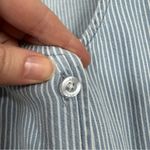 Obey Blue White Striped Sleeveless Jumpsuit Womens 27 Beachy Lightweight Casual Photo 7