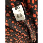 BP black and orange palazzo high waist with attach front tie belt wide leg size Photo 11