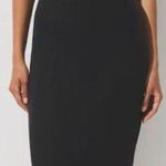 SKIMS  Threadbare Sheer Rib Cotton Long Dress –‎ Soot – Size M – NWT Photo 0