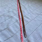 Levi's Levi Strauss Vintage Slim Cognac Brown Leather Belt. Photo 8