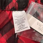 Victoria's Secret  Pajama Set New Red Plaid Silky Satin Sz Large NWT Long Sleeve Photo 5