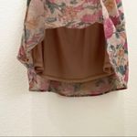 Mine Floral Ruffle Strapless Summer Dress M Size M Photo 8