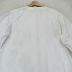 Bob Mackie Wearable Art Women's 1X White Embroidered Jacket Colorful Scene Photo 10