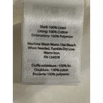 Vineyard Vines Linen Eyelet Fit n Flare Mini Dress Size US 4 White Cap Photo 7