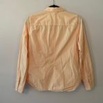 Alex Mill Pink Peach Button Down Long Sleeve Shirt 100% Cotton Women size Medium Orange Photo 4