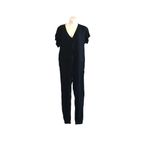 Lulus Lulu’s Black Sheer Short Sleeve Jumpsuit Photo 1