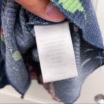 Love, Fire Love Fire Ribbed Floral Dress Blue M Photo 5