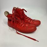 Converse all star HI rubber Red sneakers hightop
Unisex sizing women’s 5 Photo 3