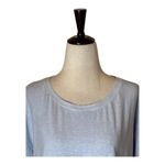 Wrap London Shirt Women 14 Blue Hemp And Organic Cotton Short Sleeve Jersey Tee Photo 2