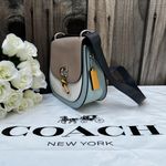 Coach Remi Saddle Bag In Colorblock 1330 Photo 1