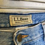 L.L.Bean Original Fit Natural Light Blue Straight Leg Denim Jeans Sz 16 M/T Photo 1