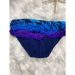 Bleu Rod Beattie New.  tropical fern sarong bikini bottoms. Size 4 Photo 9