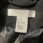 H&M  Blazer Womens 6 Black One Button Jacket Office Career Casual Minimalist Photo 1