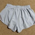 Lululemon  Hotty Hot Low-Rise 2.5" Shorts Blue Linen  Photo 3