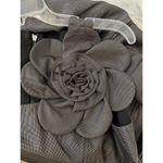 NUE by Shani Size 10 NWT Sleeveless Gunmetal Shaping Corset Midi Dress Flower Gray Photo 10