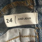 PacSun Eco Embellished Denim Dad Jean Size 24 in Indigo Blue Wash Photo 8
