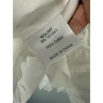 Kourt Girly Cotton Boho Coastal Breezy White Flowy Dress Medium Photo 3