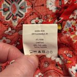 Abel the label Lola Women Size L Midi Dress Button Front Ruffle Hi Lo Hem Cutout Photo 8