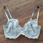 Calvin Klein  Womens Gray Purple Chic Feminine Fairy Unlined Underwire bra 32D Photo 0