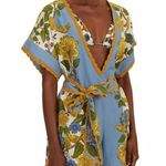 Farm Rio Garden Scarf Cover-Up Romper Photo 0