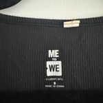 Me to We  Top Crop Black Photo 2