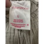 Xhilaration Large Sage Green Cotton Gauze Summer Cover Up Sleeveless Tank Top Photo 2