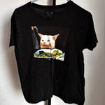 Goodie Two Sleeves Smudge lord size medium cat shirt Photo 0