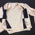 American Vintage Vintage Knitted Fall Foliage Cardigan Large Photo 1