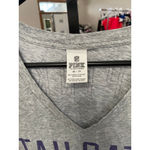 PINK - Victoria's Secret Women's  NFL Ravens Grey Purple Short Sleeve Tee XS Photo 3