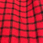 Ralph Lauren Sport Crop Top DIY Elbow Patches Red Plaid Women Size 2 Oversized Photo 7