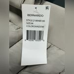 Bernardo  Hooded Puffer Jacket Neoprene Bib Size M Shadow Photo 7