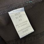 Med Couture Energy Scrub Top XS | Black Medical Uniform with Teal Trim Workwear Photo 12