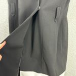 Calvin Klein Dress 6 Black White Sleeveless Midi Sheath Career Modern Chic Photo 5