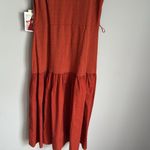 Nation Ltd NEW EVERLEIGH FRILLY DRESS IN CAYENNE SMALL Photo 7