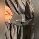 Love Culture  NWT Black Wrap Camisole Romper
Flowy lined backless sexy summer Photo 7