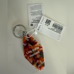 Lululemon NWT  'Live in the Moment' Keychain Photo 1