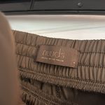 Nuuds Brown Striped Satin Pajama Set Size M Photo 3