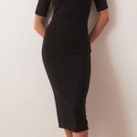 Marine layer  Lexi Mockneck Rib Midi Dress Photo 5