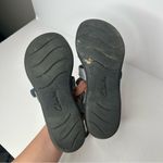 Clarks Clark’s leather Gray Comfort Sandals shoes 7 Cushioned Footbed Photo 4